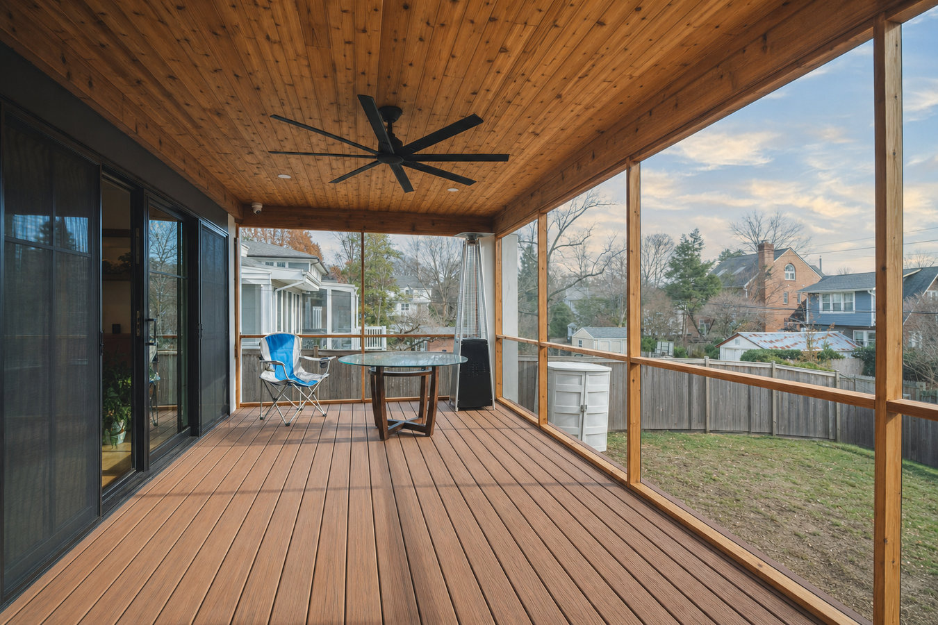 Screened-In Porches and Screened Decks in Tulare, CA